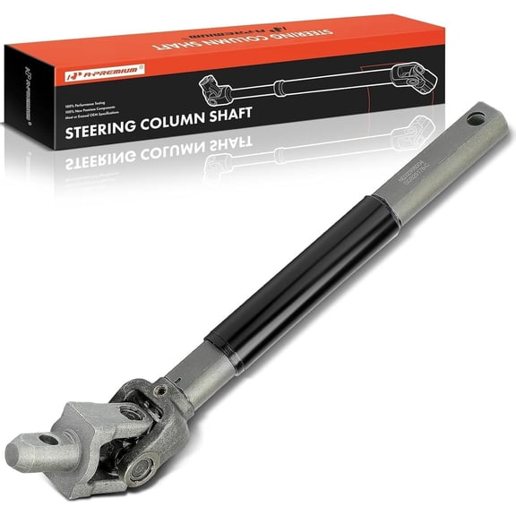 A-Premium Upper Intermediate Steering Shaft - Compatible with Cadillac, Chevy, GMC, Hummer Vehicles - 1999-2007 - Escalade, Silverado, Suburban, Tahoe, Sierra, Yukon, H2