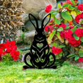 thumbnail image 1 of Estaca de silueta de conejo Baoblaze 4 Piezas para exteriores jardín césped Adornos, 1 of 8