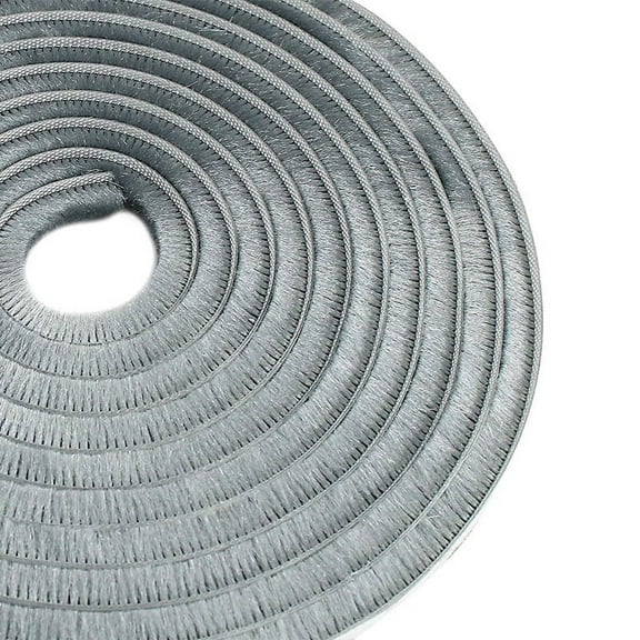 33Ft/10M Self Adhesive Seal Strip Weatherstrip for Doors Soundproofing,Windproof,Dustproof, 0.35 Inchx0.2 Inch,1 roll * weather stripping,Grey
