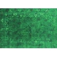 thumbnail image 1 of Ahgly Company Indoor Rectangle Oriental Green Industrial Area Rugs, 3' x 5', 1 of 4