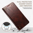 thumbnail image 6 of iPhone 14 Pro Case Wallet, iPhone 14 Pro Wallet Case Leather Folio Case Flip Cover with Magnetic Kickstand Credit Card Holder for iPhone 14 Pro 6.1" 2022 Brown, 6 of 6