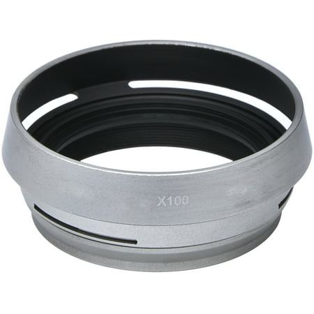 Fuji Sic Rings - Precision Design AR-X100 Adapter Ring & Hood for Fuji X100 / X100S / X100T / X100F (49mm)