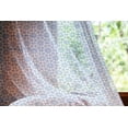 thumbnail image 2 of Moroccan Tulle Curtains with Rod Pocket, Traditional Moorish Tangled Lines Pattern Eastern Design Abstract Geometric, Sheer Drape for Wedding Party 2 Panels, 7 Sizes, Pale Blue White, by Ambesonne, 2 of 3