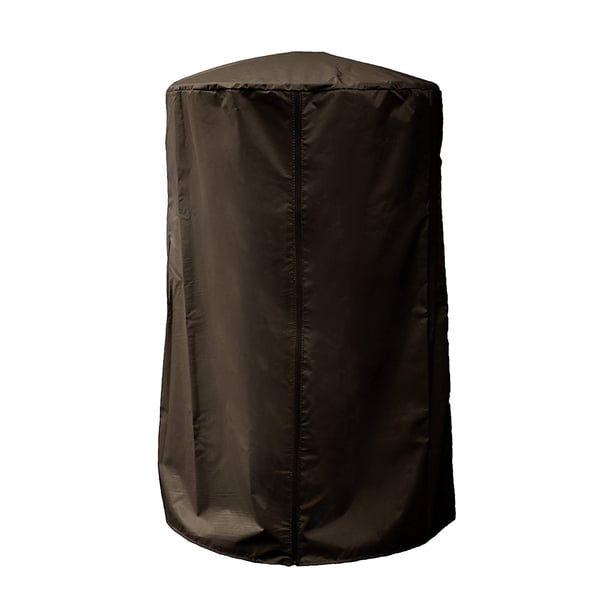 Funda resistente para calefactor de patio - 24X38", poliéster 190T, impermeable, con cremallera/cordón de ajuste