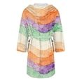 thumbnail image 4 of Gifts for Women Cotton Robes for Women Fluffy Women's Nightgowns & Sleepshirts Oversize Cute Women's Sleepwear House Womens Robe Multicolor, 4 of 5