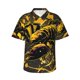 thumbnail image 1 of Balery Urban Graffiti Scorpion Illustration Camisas hawaianas de manga corta para hombre, camisas playeras de corte holgado, camisas de vacaciones con botones,Large, 1 of 7