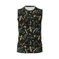 thumbnail image 6 of Picia Wasp and Florals mens Cotton Tank Undershirts , Moisture-wicking Ribbed Tanks, Lightweight Cotton Tank Undershirts-3X-Large, 6 of 8