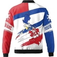 thumbnail image 3 of Lotusprinthandmade Personalized Philippines Flag All-over Print Bomber Jacket S-5XL Multicolor, 3 of 5