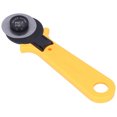 thumbnail image 4 of Rueda De Corte De Tela, Diseño De Seguridad Cortador De Cuero Con Bucle Ergonómico De Mano Con Botón Deslizante Para Cuero Para Tela, 4 of 7