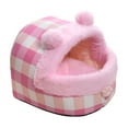 thumbnail image 2 of LAMIRO Cats Beds For Indoor Cats Cats House For Pet Large Cats Cave For Pet Bed Foldable Multifunctional Cats Beds And Furniture With Cats Ball And Mat, 2 of 4