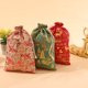 thumbnail image 2 of Bolsas navideñas de algodón con cordón de 20x30 CM, bolsas para dulces y joyas de Navidad, bolsa de almacenamiento para bodas, festivales de Navidad, 2 of 4