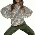 thumbnail image 4 of Makaor Lightweight Sweatshirts for Women Plus Size Crew Neck Tops Camouflage Long Sleeve Pullover Tees Oversized Casual Fall Winter Clothes, 4 of 7