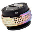 thumbnail image 1 of NRG Innovations SRK-210BK/MC Quick Release Kit (Black Body / Neochrome Pyramid Ring), 1 of 2