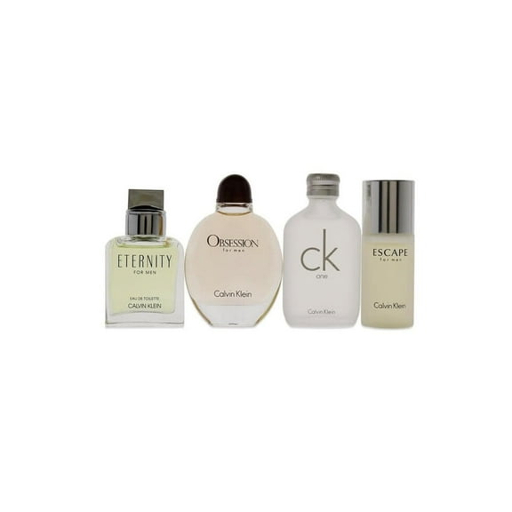 Calvin Klein 4 Piece Miniature Gift Set for Men 4 x 15 ml NIB