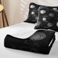 thumbnail image 4 of Homewish Kids Basketball Bed Spread Queen For Boys,Sports Theme Queen Coverlet Set,Black Gray,3 Pieces, 4 of 7