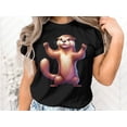 thumbnail image 3 of Funny Sea River Otter Animal Nature Lover Gift for Men Women T-Shirt Cute Otter Birthday Holiday Present Boys Girls Men Women Kids Tshirt, 3 of 10