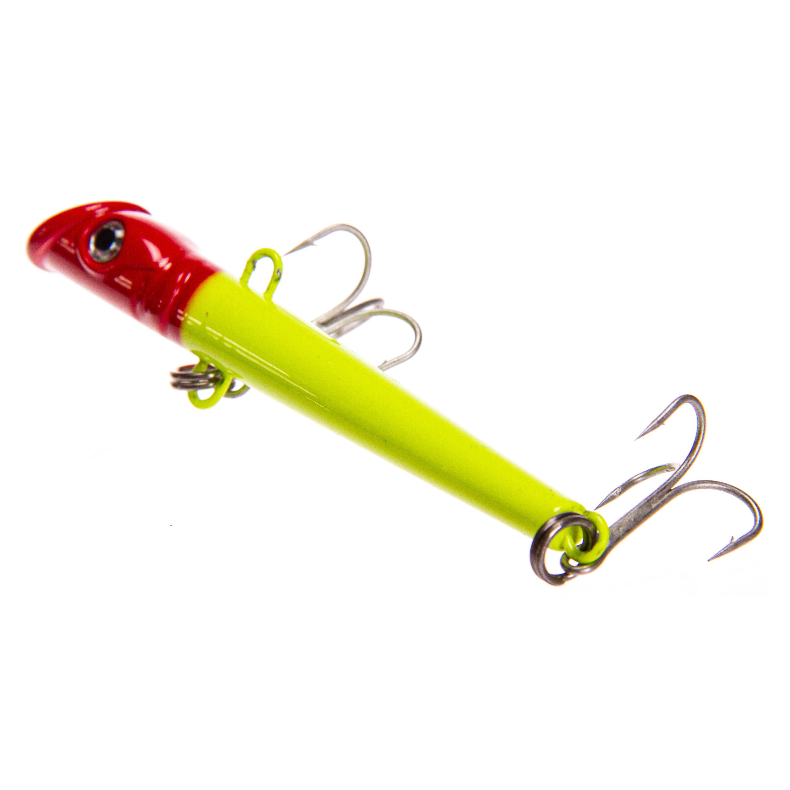 Ozark Trail Saltwater Jigging Fishing Lure, Red/Chartreuse, 1 oz