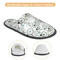 thumbnail image 3 of Fotbe Bicycle Pantuflas Peludas para Mujer con Estampado, Zapatillas de Peluche, Zapatos de Invierno para Casa, Uso Interior y Exterior-Medium, 3 of 8
