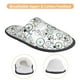 thumbnail image 3 of Balery Bicycle Pantuflas de Casa de Felpa Silenciosas con Diseño Estampado, Zapatillas Cómodas Antideslizantes de Algodón para Interior-Large, 3 of 8