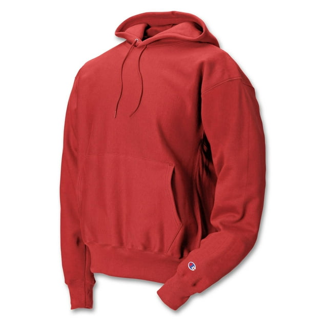 Champion Chandail à Capuchon en Molleton Reverse Weave pour Hommes, G, Écarlate