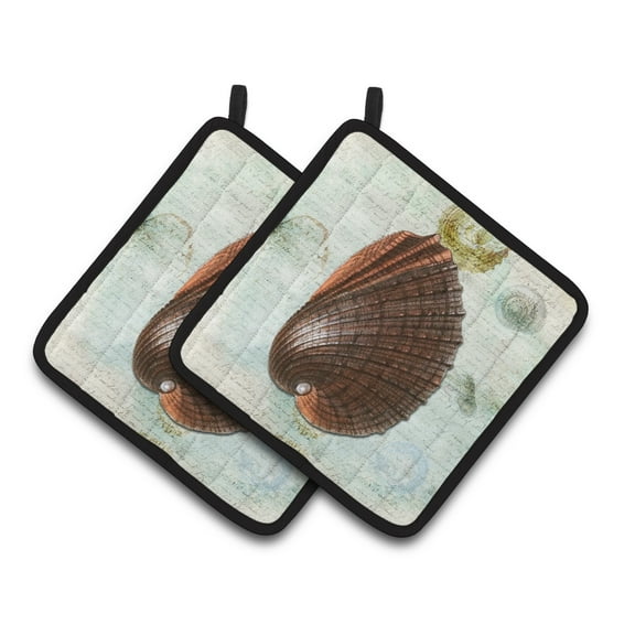 Shells Pair of Pot Holders