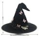 thumbnail image 3 of Guardurnaity Sombrero de Halloween, negro, de , para mujer, estilo mágico, suave, súper suave y perfecto para Halloween y fiestas. Sombreros blanco rosado, 3 of 6