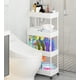 thumbnail image 5 of Estante de almacenamiento de espacio estrecho para cocina Estante de piso a piso para comestibles para baño Estante de esquina para refrigerador Estante de almacenamiento multicapa, 5 of 5