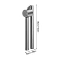 thumbnail image 2 of Extractor de ajo de acero inoxidable alargado, pelador de ajo, soporte para ajo, triturador de ajo, triturador de ajo, utensilio doméstico de aleación extraíble y fácil de limpiar., 2 of 2