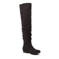 thumbnail image 3 of Dream Pairs Women's over-the-knee suede winter boots, 3 of 5