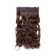 thumbnail image 1 of SWACC 20 pulgadas mujeres 3/4 cabeza completa instantánea una pieza rizado cuerpo onda resistencia al calor clip sintético en extensión de cabello (negro apagado-1B#), 1 of 1