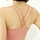 thumbnail image 5 of Sujetador deportivo con tiras para mujer, sujetador acolchado para entrenamiento físico y Yoga, 5 of 5
