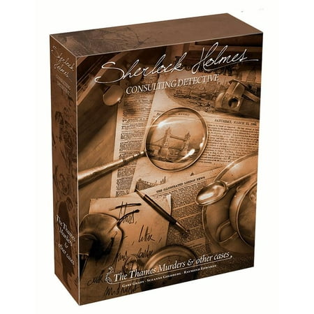 Sherlock Holmes: The Thames Murders & Other Cases Strategy Board (Best Sherlock Holmes Game)
