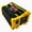 Black, variant on Modified Sine Inverter High Frequency 4000W Peak Power Watt Power Inverter DC to AC Converter Car Power Inverter with 2.1A Dual USB Port Battery Clips Display Screen