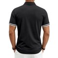 thumbnail image 6 of Guluxicc Men's Henley T Shirts Button Classic Fit Short Sleeve Everyday Wear Shirts Summer Casual Outfits, 6 of 9
