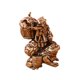 thumbnail image 5 of Figura en miniatura de latón, mini estatua de de , figura para escritorio de chimenea, mascota de té para el hogar, sala de té, Sapo hada, 5 of 8