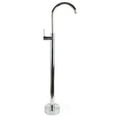 thumbnail image 3 of Robinet de Baignoire Autoportant, Mitigeur de Douche Résistant à la Corrosion Style Élégant Stable en Acier Inoxydable pour la Maison Rétro,Noir,Placage Électrolytique,Or,Or Brossé, 3 of 7