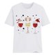 thumbnail image 3 of Gibobby Tops navideños para Mujer Camiseta con gráfico navideño para mujer, divertida y camiseta de para ver películas, cuello redondo, camiseta de manga corta(Blanco,M), 3 of 4