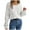 White, variant on Herrnalise Women's Long Sleeve Oversized Crew Neck Solid Color Knit Pullover Sweater Tops Sweater Top Coat Blue,L