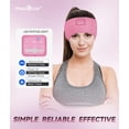 thumbnail image 4 of MUSICOZY Sleep Headphones Headband Bluetooth 5.4 Wireless Headband Headphones for Sleeping for Side Sleeper with Ultra-Thin HD Stero Speaker for Workout(Pink), 4 of 5