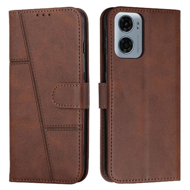 Funda Flip para FOXDOCK Motorola Moto G05 – Carcasa delgada y resistente a impactos con soporte para uso diario y profesional