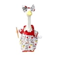 thumbnail image 3 of Back to School Porch Goose Outfits, Student Goose Outfit with Red School Bag and Bow Headband for Home School Classroom 23 Inch Goose Statue Lawn Patio Yard Garden Decor, 3 of 9