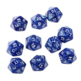 thumbnail image 3 of de dados poliédricos numéricos de 20 piezas para de s de Rojo y azul, 3 of 7