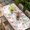 White Light Pink Rose Red, variant on Valentine's Day Table Cloths for 3 Foot Rectangle Tables, Watercolor Love Flowers Leaves Plants Beige Patio Waterproof Elastic Fitted Tablecloths, Washable Rectangular Table Cover for Camping