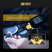 AUTOOL Automotive Power Circuit Probe Tester, 60 Wire AC/DC Electrical Voltage Fuse Tester Breakpoint Finder W/ LCD Display Buzzer Alarm for Detection Repair
