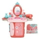 thumbnail image 1 of Juego de tocador para niñas, juego de simulación 3 en 1, juego de mesa de maquillaje para niños con maleta para niños y niñas, 1 of 9