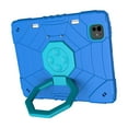 thumbnail image 2 of for iPad Air 11 2024 Hybrid Kids Case with Stand & Pencil Holder, Luxury PC + Silicone Heavy Duty Protection Shockproof Rugged Case Cover for iPad Air 11 2024 - Blue, 2 of 5