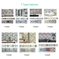 thumbnail image 2 of 3D Natural Brick Pattern PVC Self-Adhesive Tile Stickers - Waterproof, Oilproof, Removable DIY Wall Decor for Kitchen, Bathroom & Living Room - 1 Piece, 20cm x 500cm (7.9" x 197") - Stylish Home, 2 of 6
