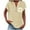 Yellow, variant on Puntoco Summer tops for women Clearance,Womens Summer Tops Short Sleeve Shirts V Neck Tshirts Casual Dressy Beach Vacation Clothes Yellow 10(XL)