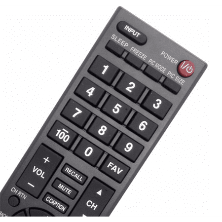 New Remote Control Compatible with Toshiba Smart LED LCD HD TV 32C110U 32DT1 40E200U 32E200