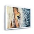 thumbnail image 3 of Designart 'Abstract Close-Up of A Beautiful Horses Eye II' Farmhouse Framed Canvas Wall Art Print, 3 of 5